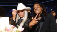 Beyoncé and Jay-Z attend the 66th GRAMMY Awards / Image Source: Getty.